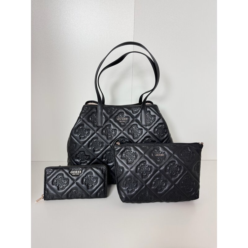 2 in 1 Bag Vikky Black Guess 824