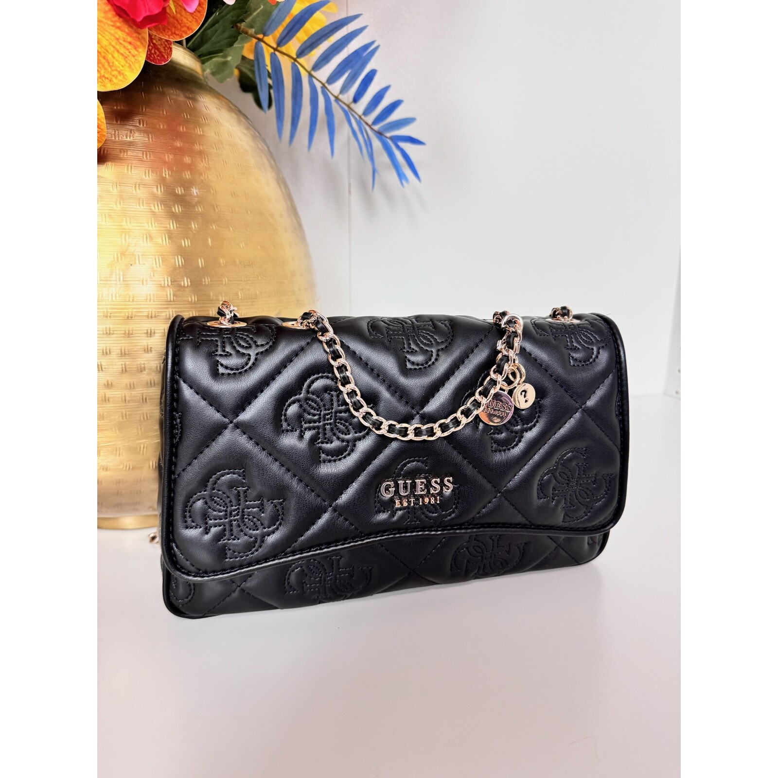 Guess Flap Bag Marieke Black Guess 823