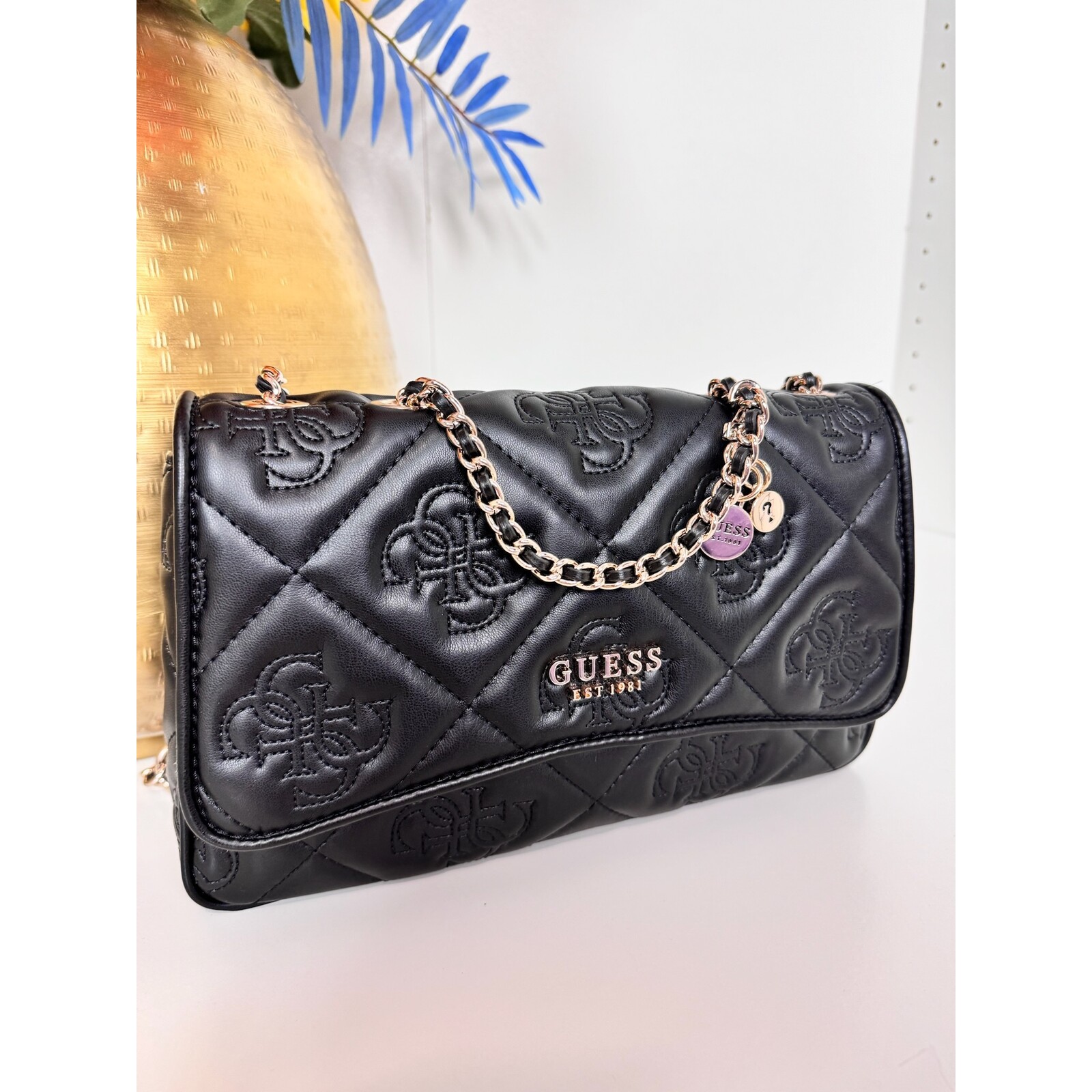 Guess Flap Bag Marieke Black Guess 823