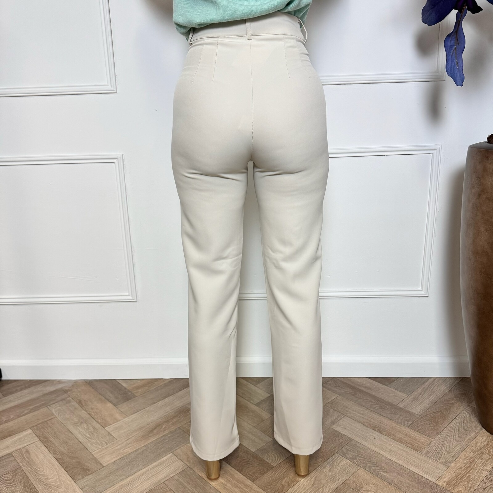 Perfect Pants Straight Beige M212