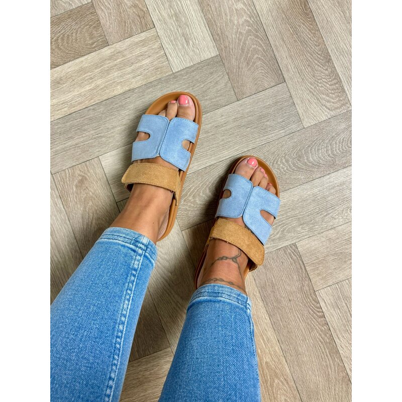 Slippers Hailey  Blue  1869 (WEB ONLY)