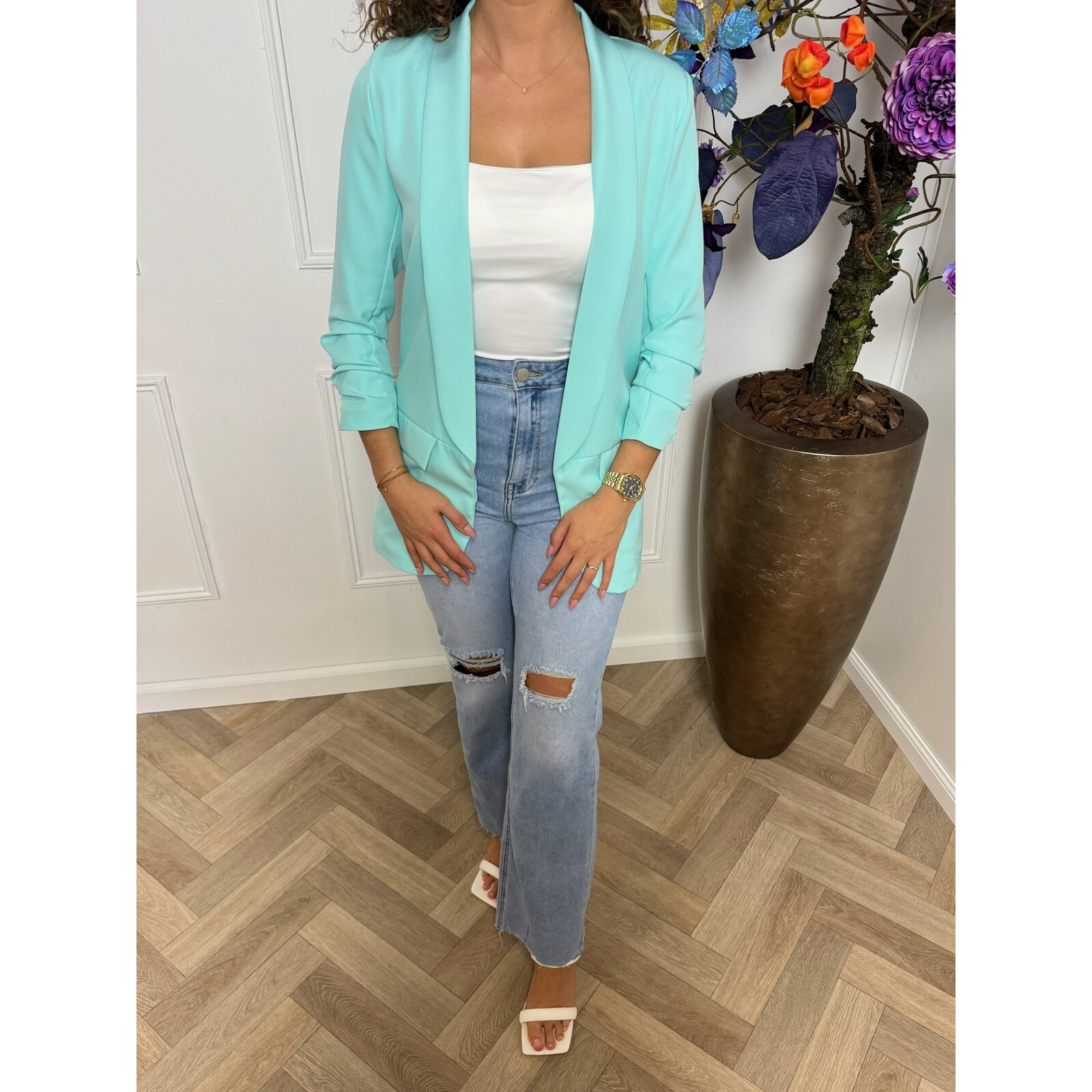 Basic Blazer Jaimy Mint