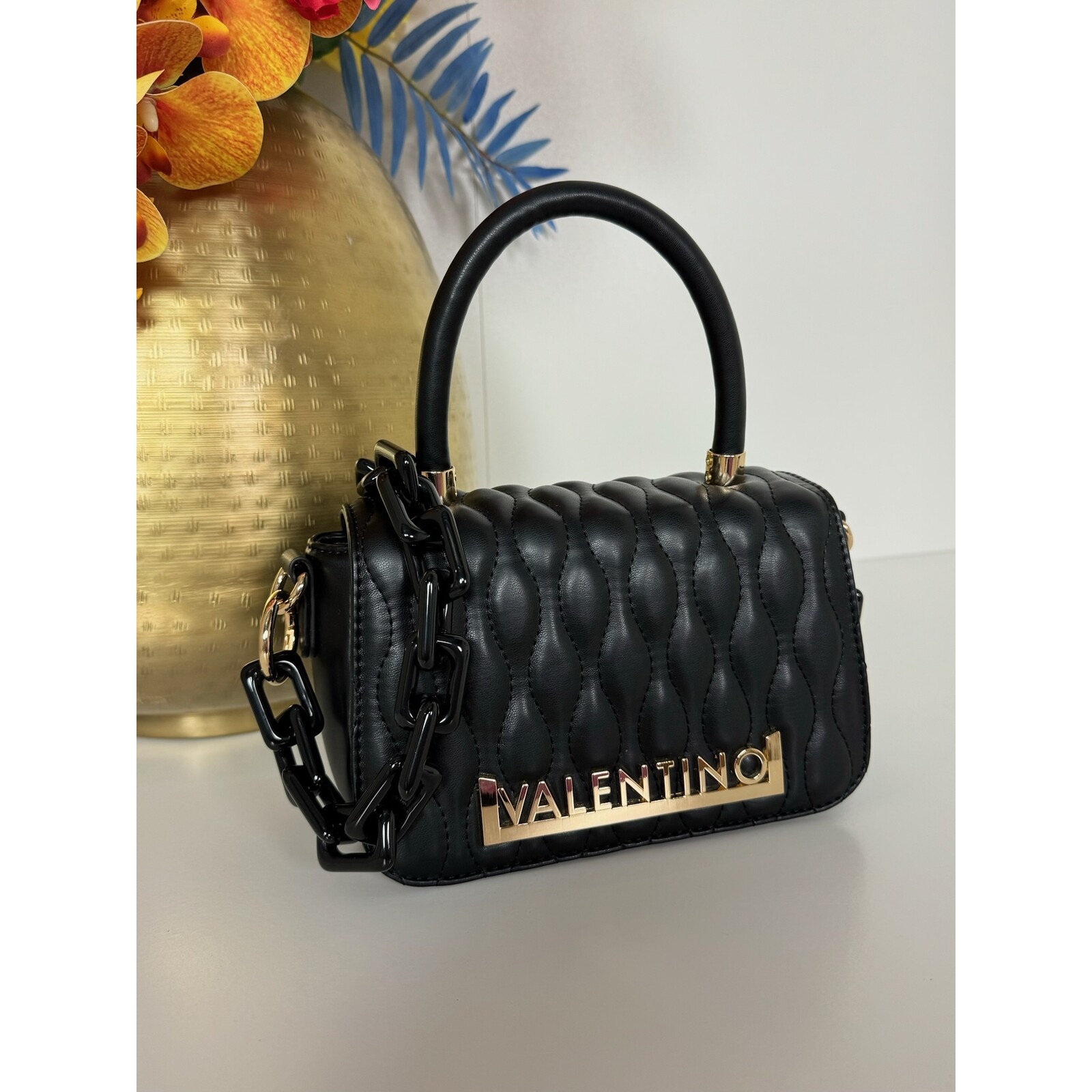 Valentino Bags Bag Satchel Copacabana Nero Valentino