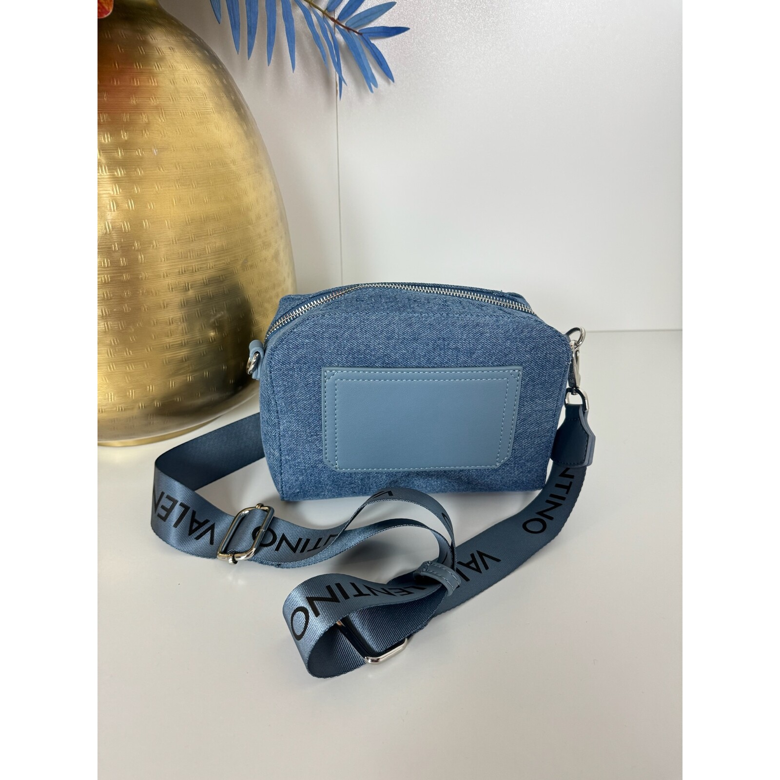 Valentino Bags Camera Bag Pattie Denim Valentino