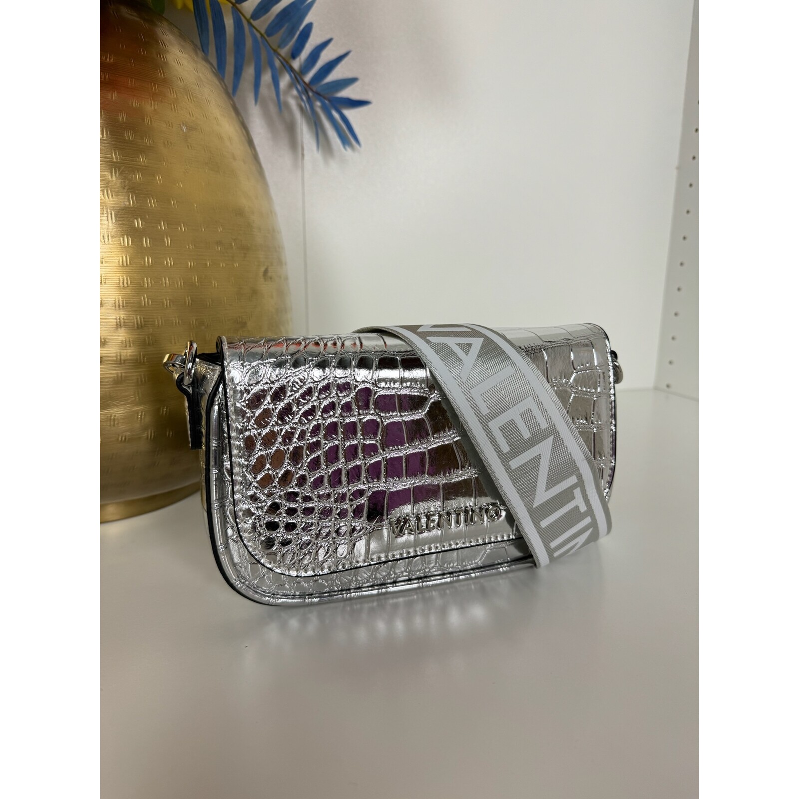 Valentino Bags Bag Flap Miramar Argento  Valentino