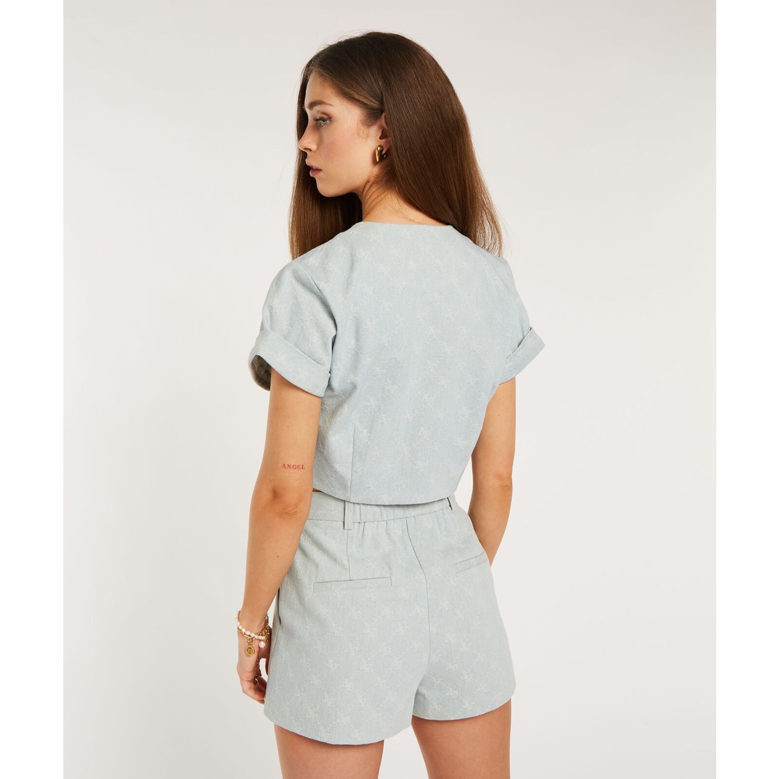 JoshV Short Livia Light Blue Denim JoshV