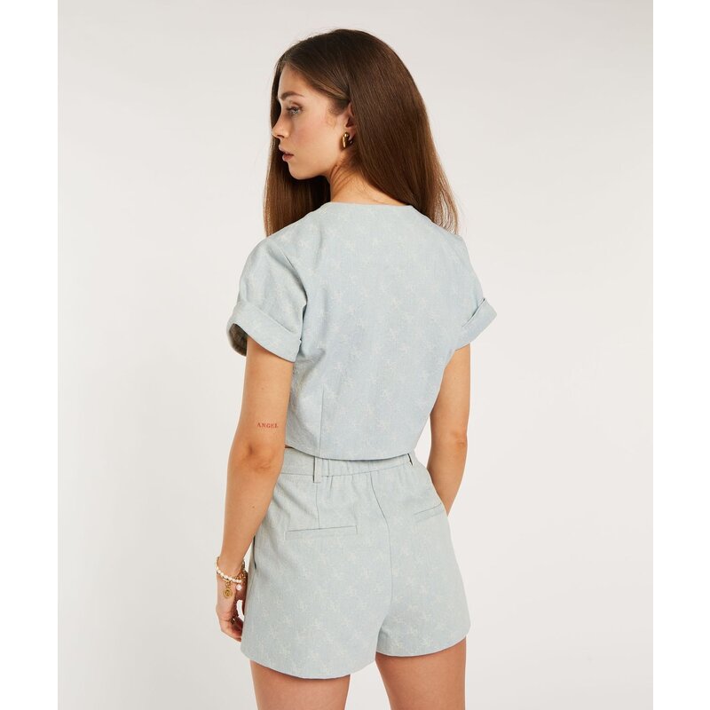 Short Livia Light Blue Denim JoshV