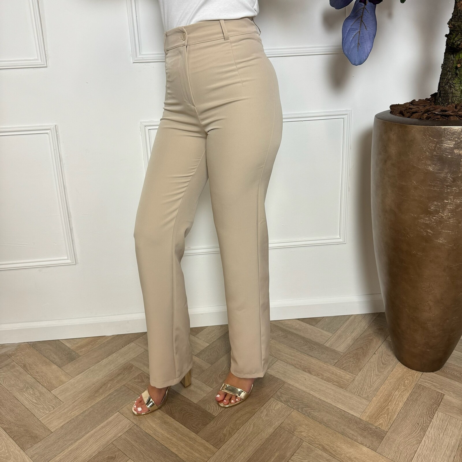 Perfect Pants Straight Apricot M212