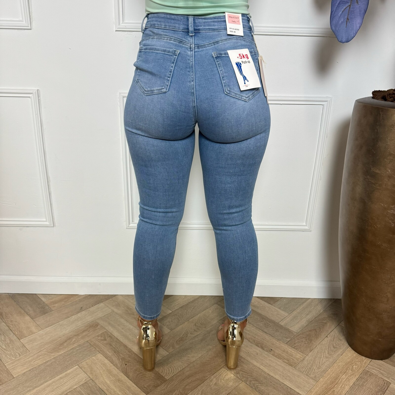 Basic Jeans Miss Koko Blue A5783