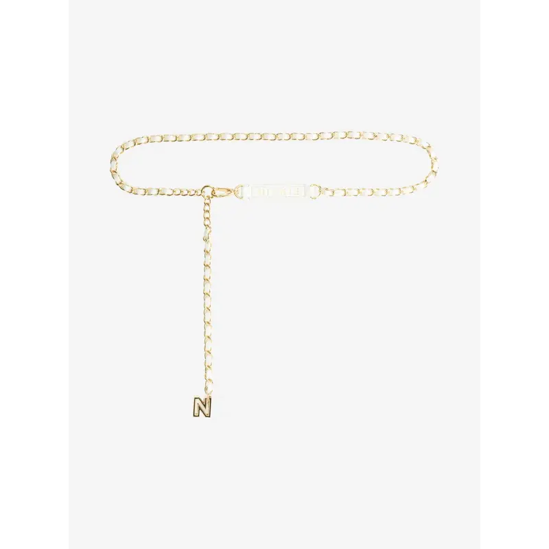 Belt Hip Balti Chain Star White Nikkie