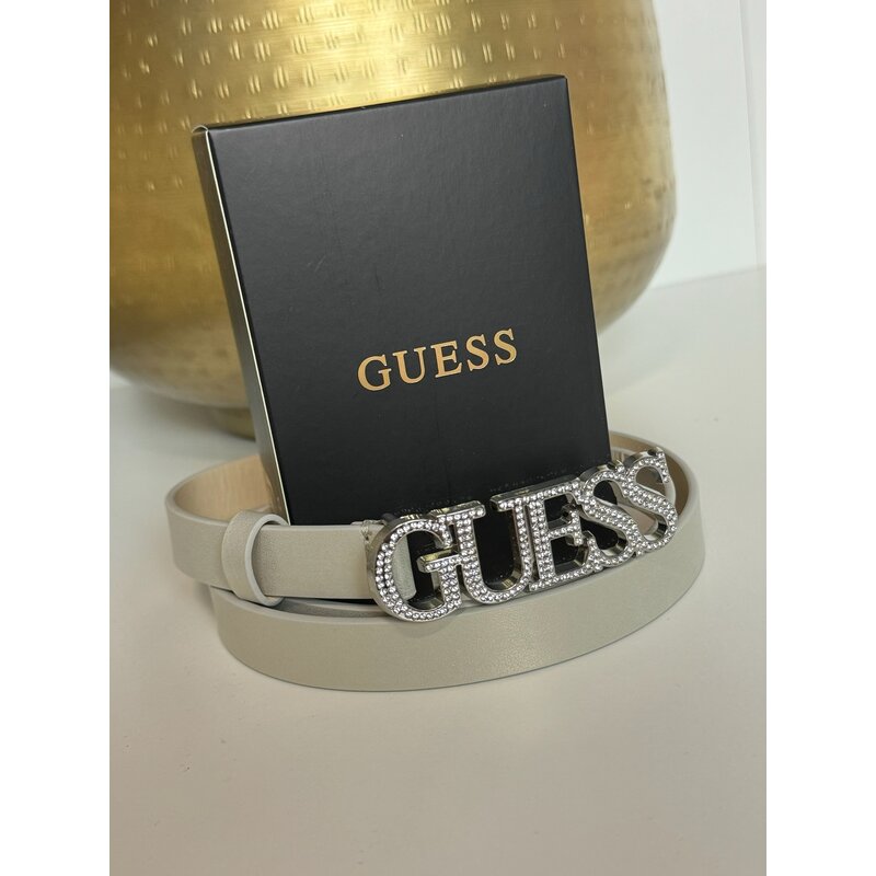 Belt Diamonds Silver Guess 892