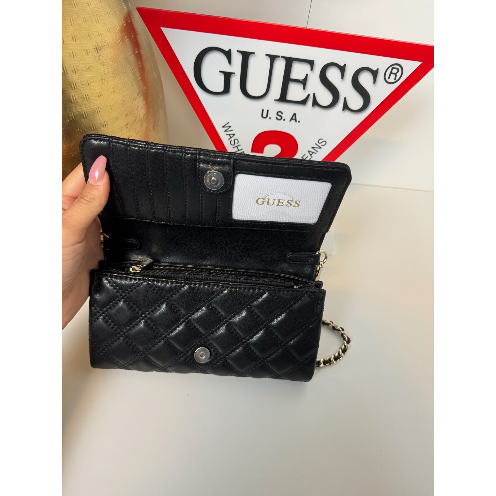 Guess Mini Bag Giully Black Guess958