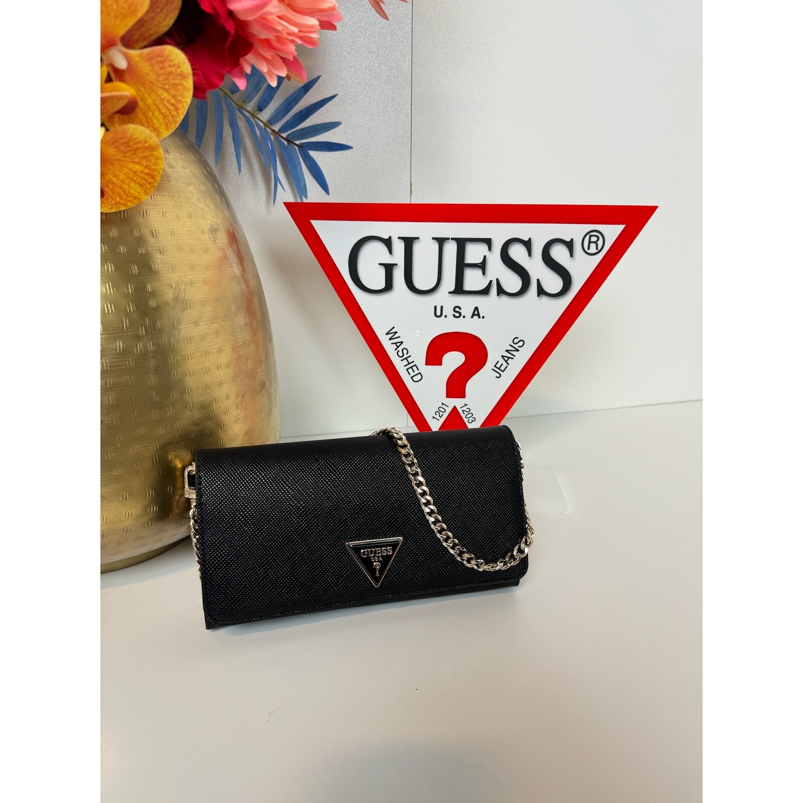 Guess Flapbag Noelle Mini Black  Guess 959