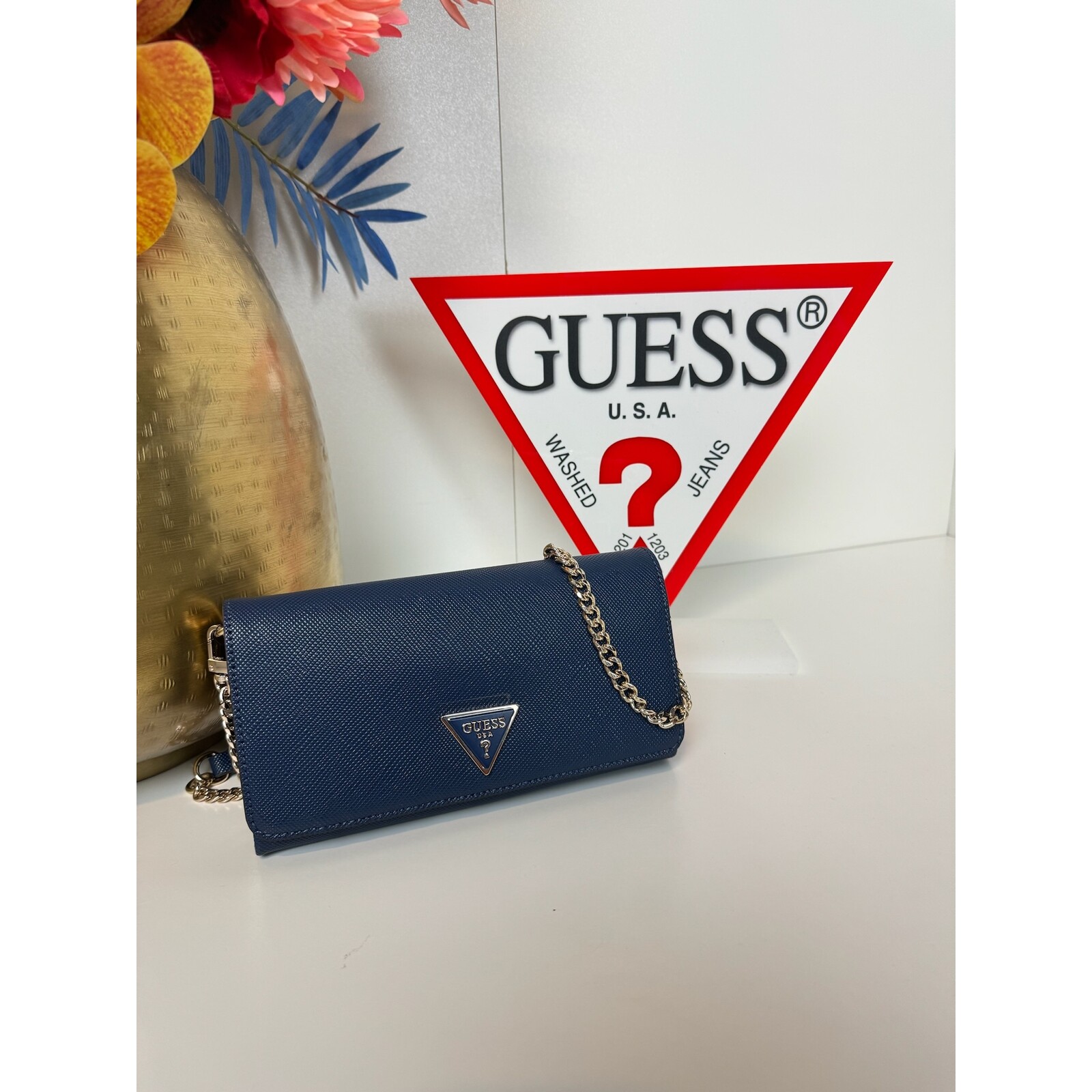 Guess Flapbag Noelle Mini Navy Guess 957