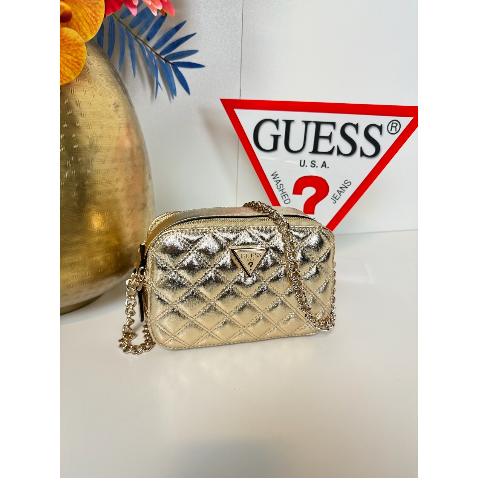 Guess Bag Giully Gold Guess 962