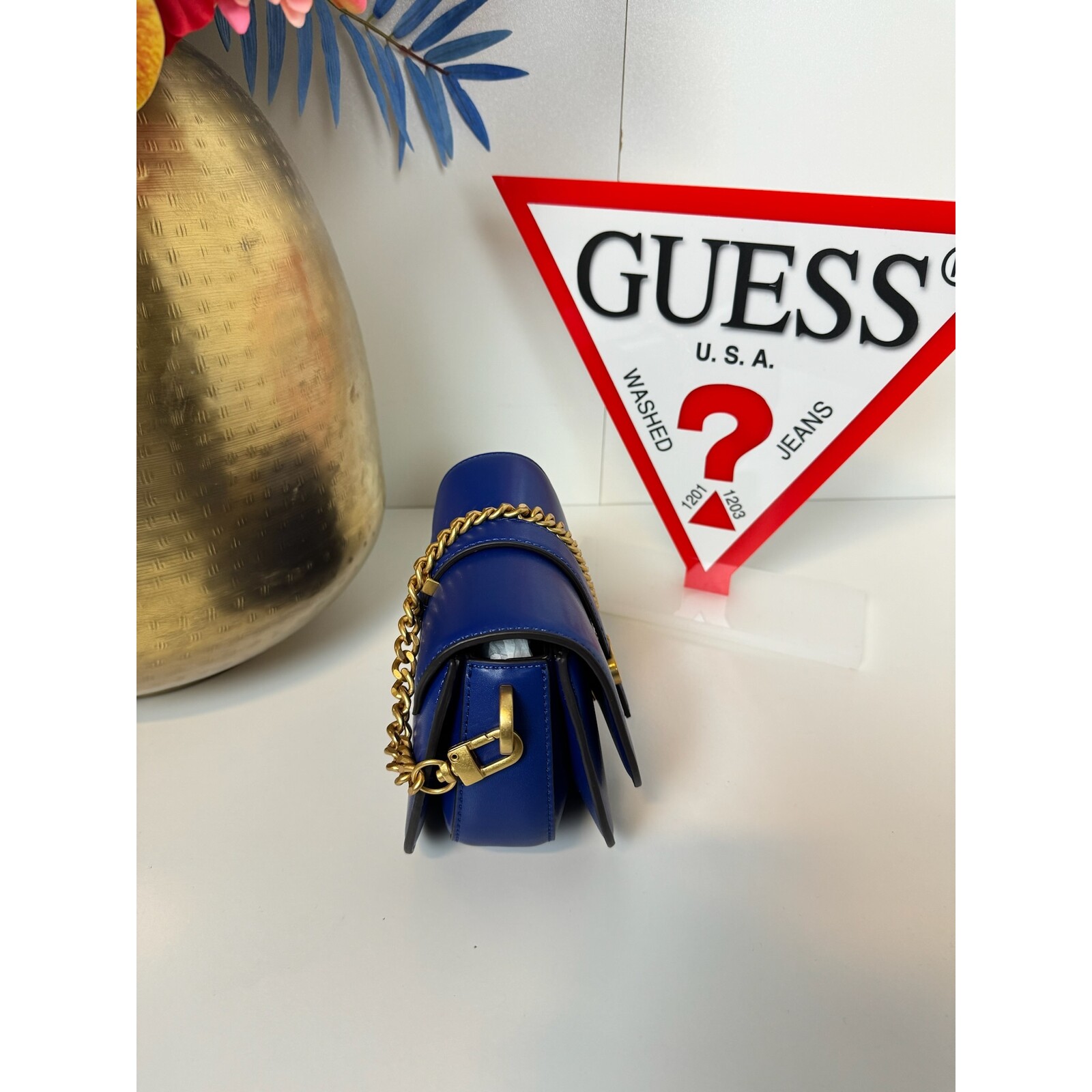 Guess Flap Bag Kua Mini Navy Guess  963