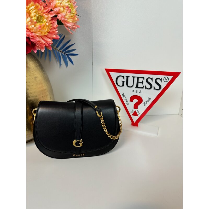 Flap Bag Kuba Black  Guess 902