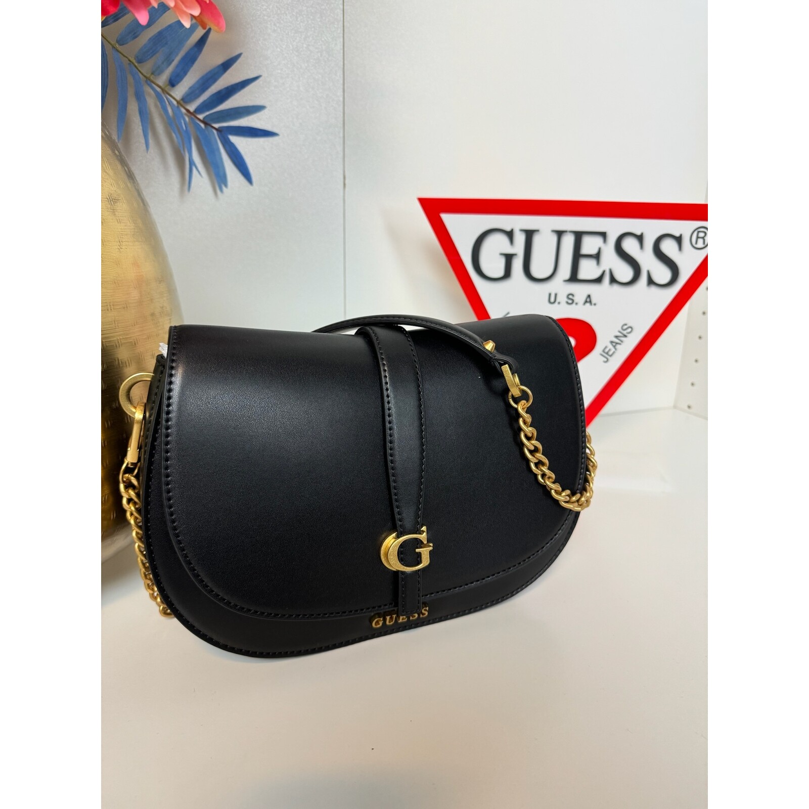 Guess Flap Bag Kuba Black  Guess 902