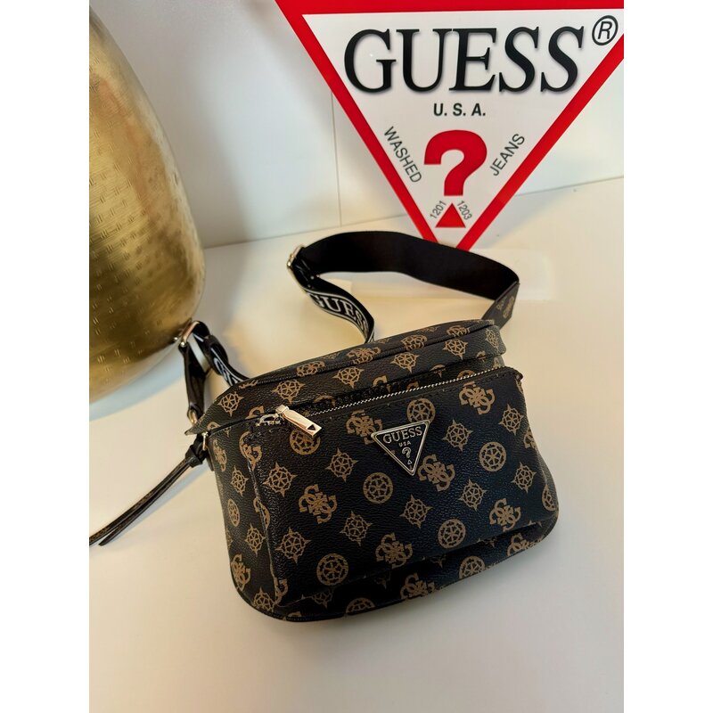 BumBag  Power Play Mini  Mocha Logo Guess 956