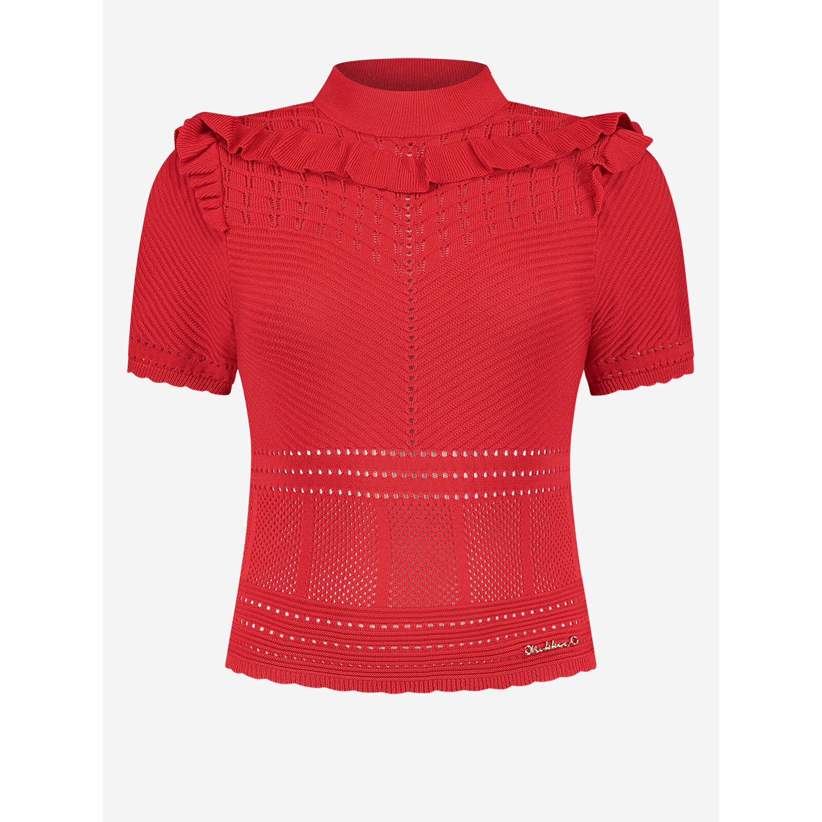 Nikkie Top Delvine Goij Red Nikkie