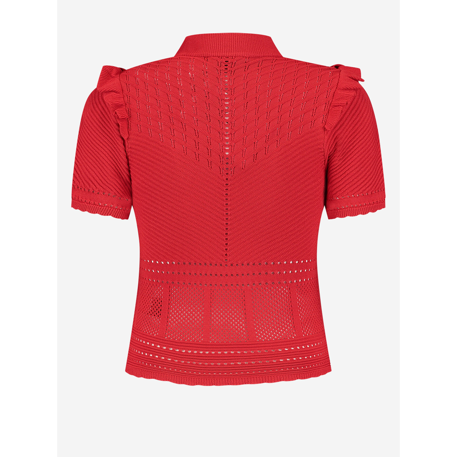 Nikkie Top Delvine Goij Red Nikkie