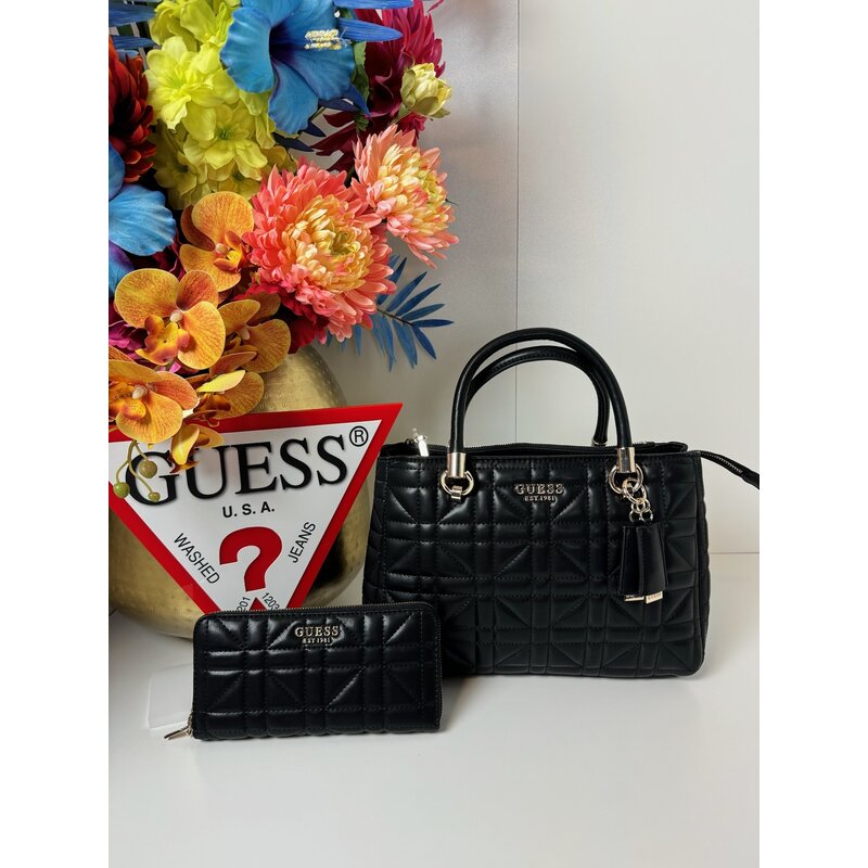 Bag Assia Black Guess 988