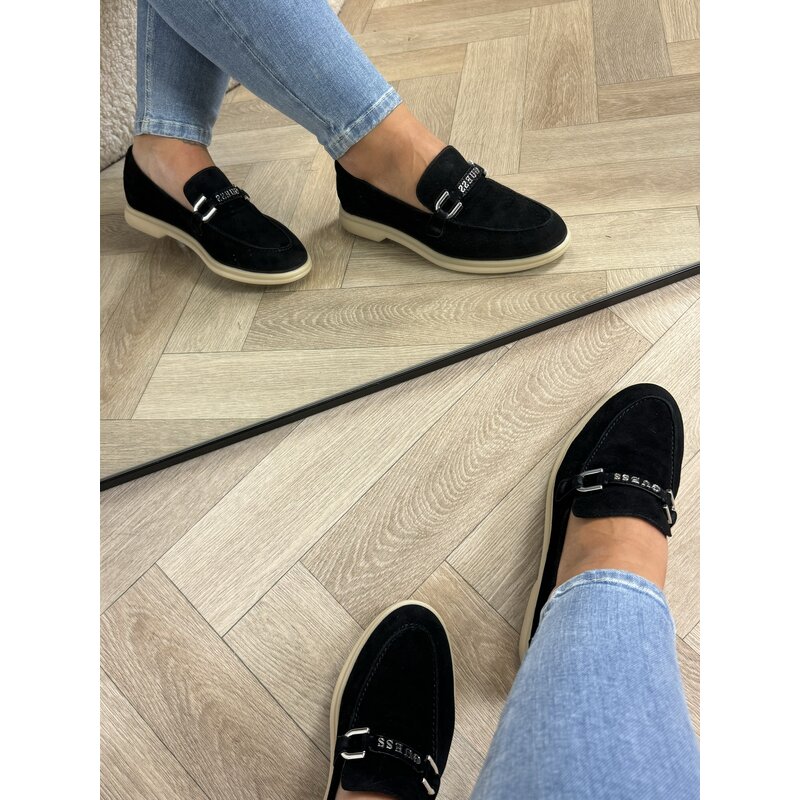 Loafers Suede Guess Black Guess 104