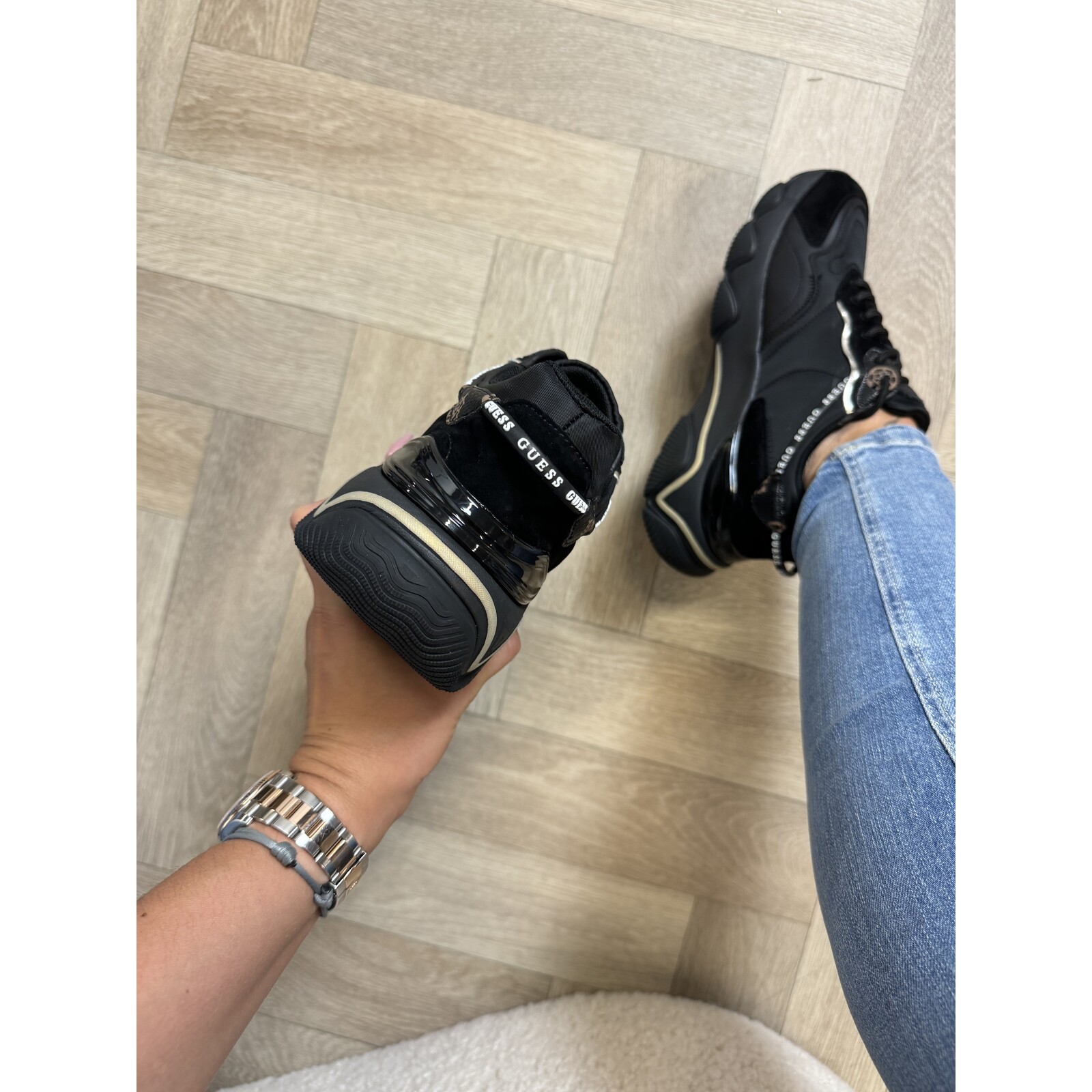 Guess Sneakers Micola Black Guess 106