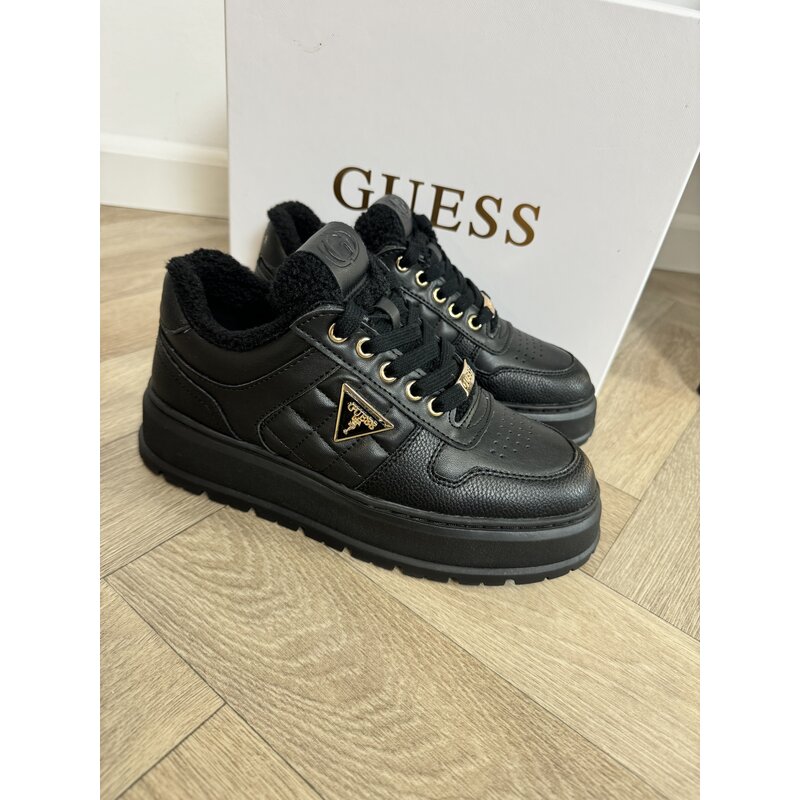 Guess sneaker zwart sale