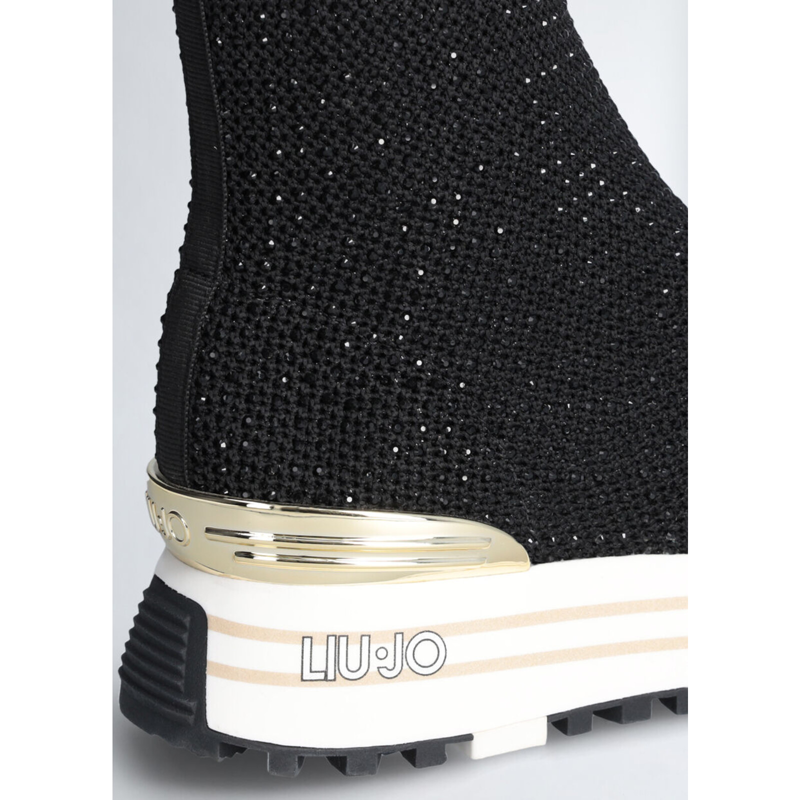 Liu-Jo Sok Sneakers Maxi Wonder Strass Black Liu jo 1527