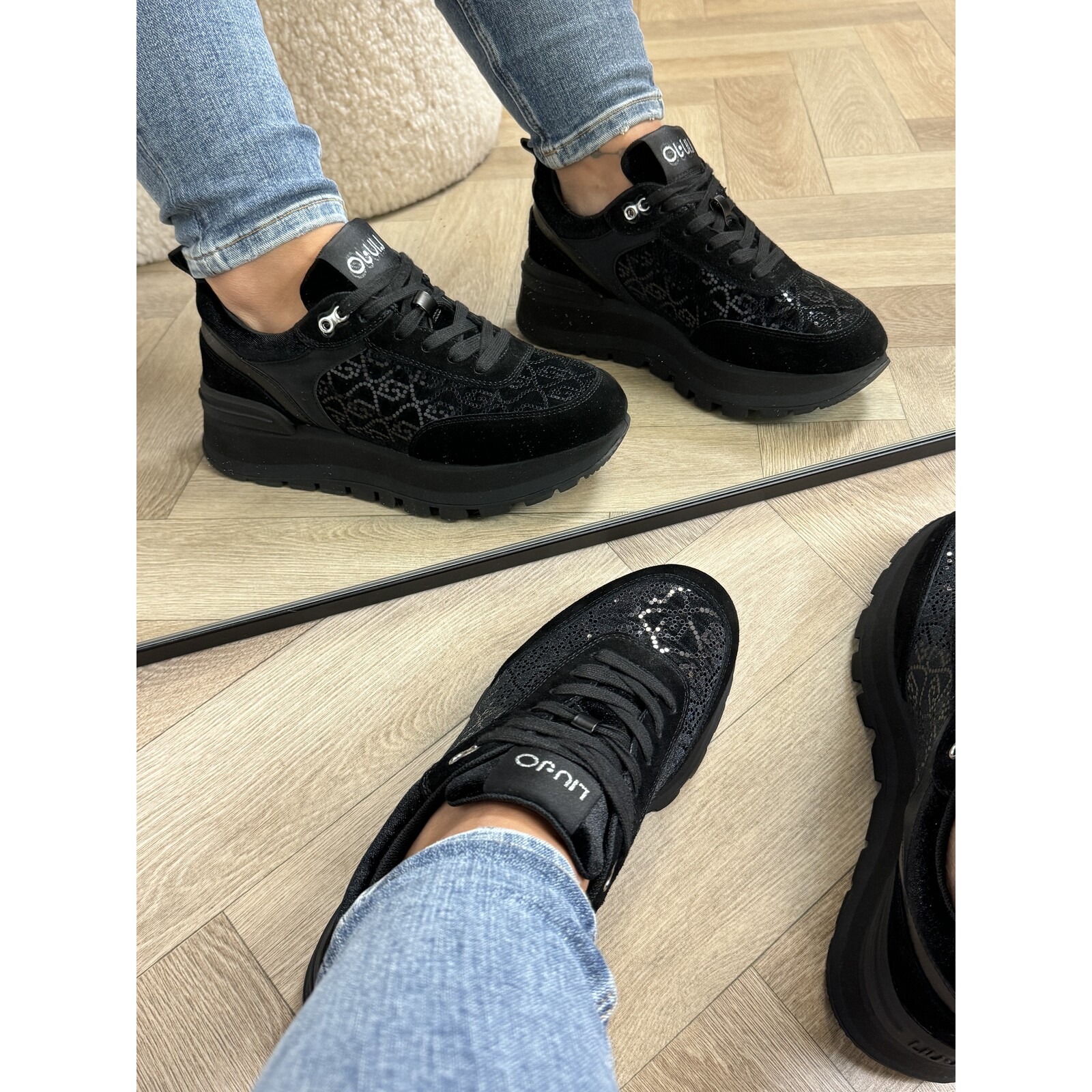 Liu-Jo Sneakers Amazing Velvet Black Liu Jo 1528