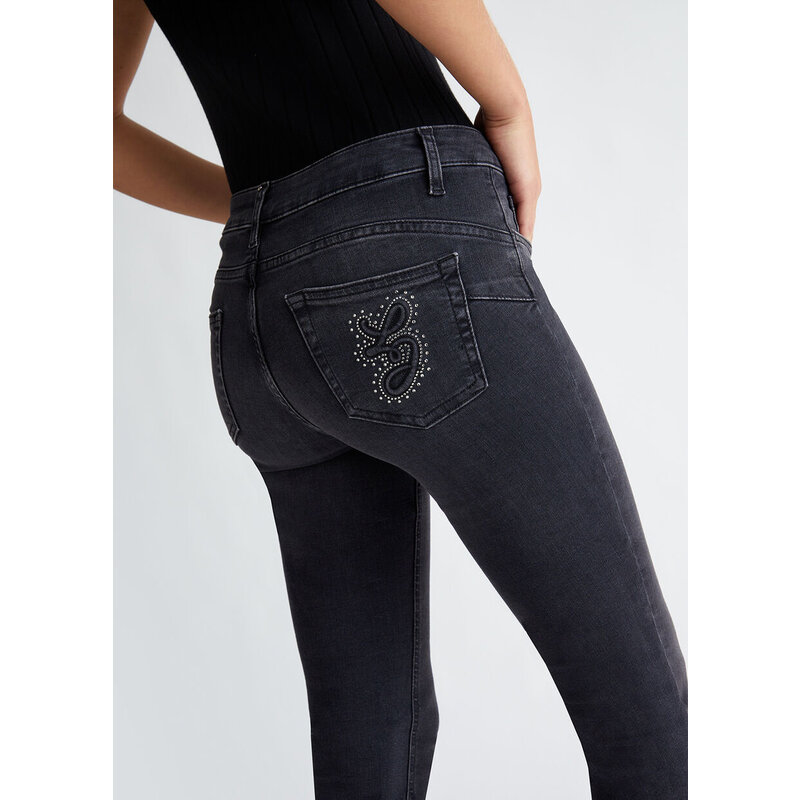 Jeans LJ Logo Denim Grey  Liu Jo 1490