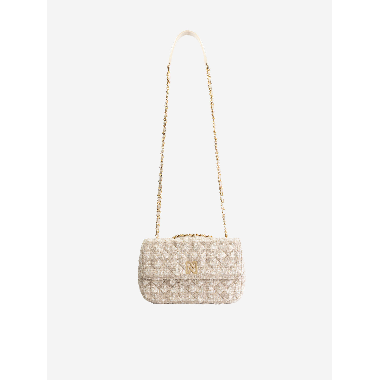 Nikkie Shoulderbag Tweed Ann  Hummus Nikkie