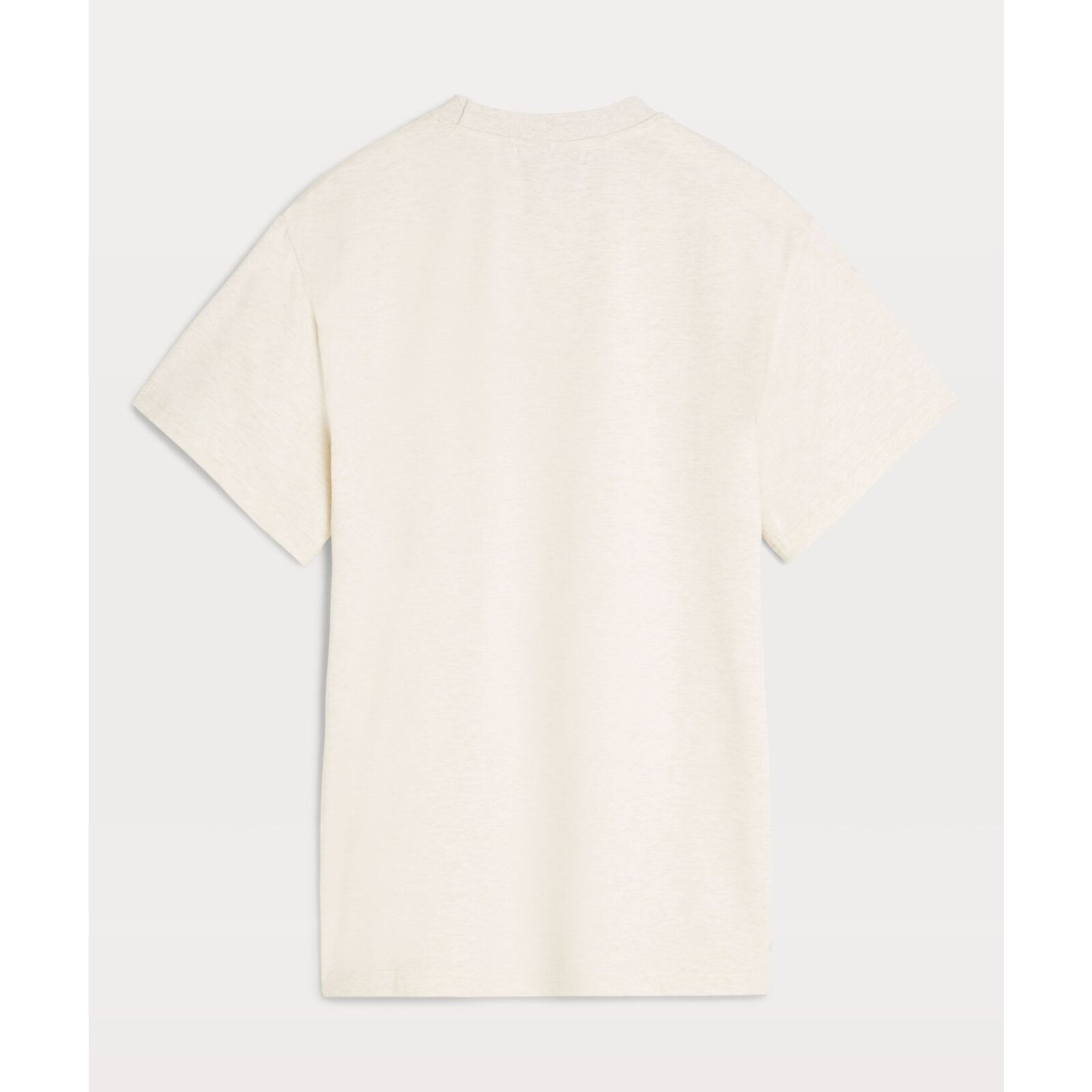 JoshV T-shirt Roxy Square White Melange JoshV