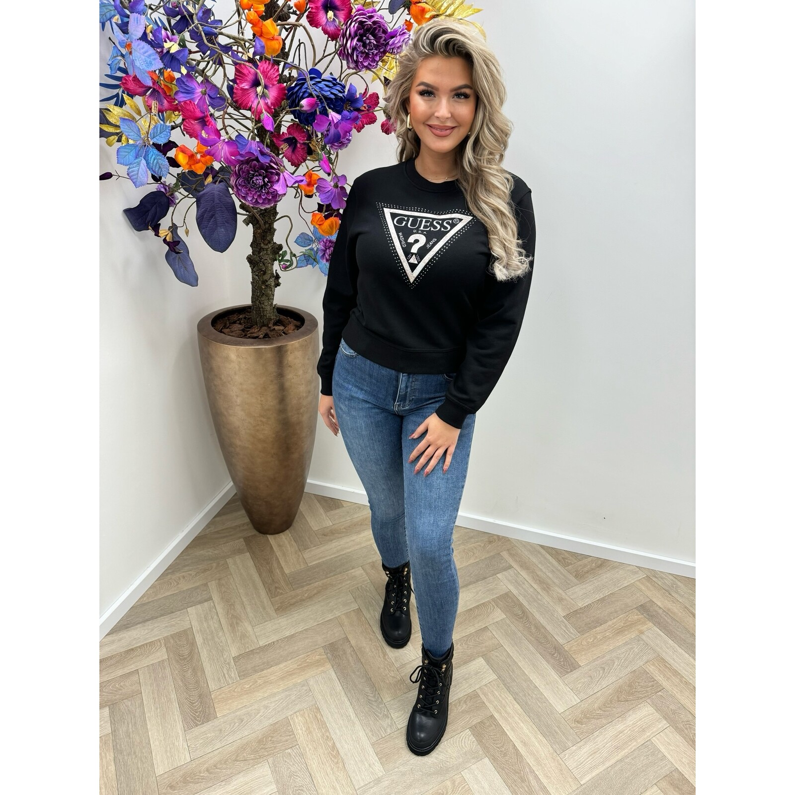 Guess Sweater Python Black Guess 311