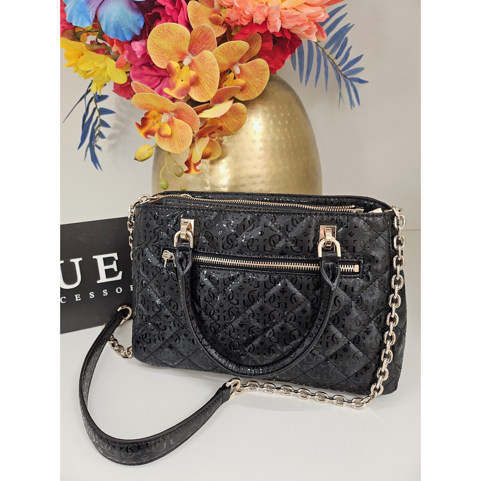 Guess Big Bag Bessey Black Guess 302 Guess
