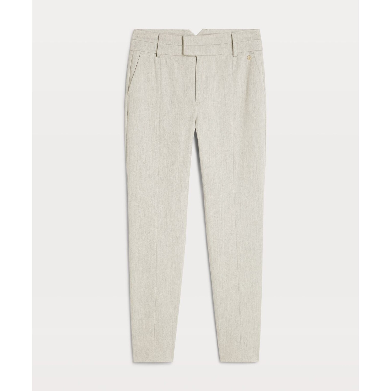 JoshV Pantalon  Kriss  Light Grey Melange JoshV