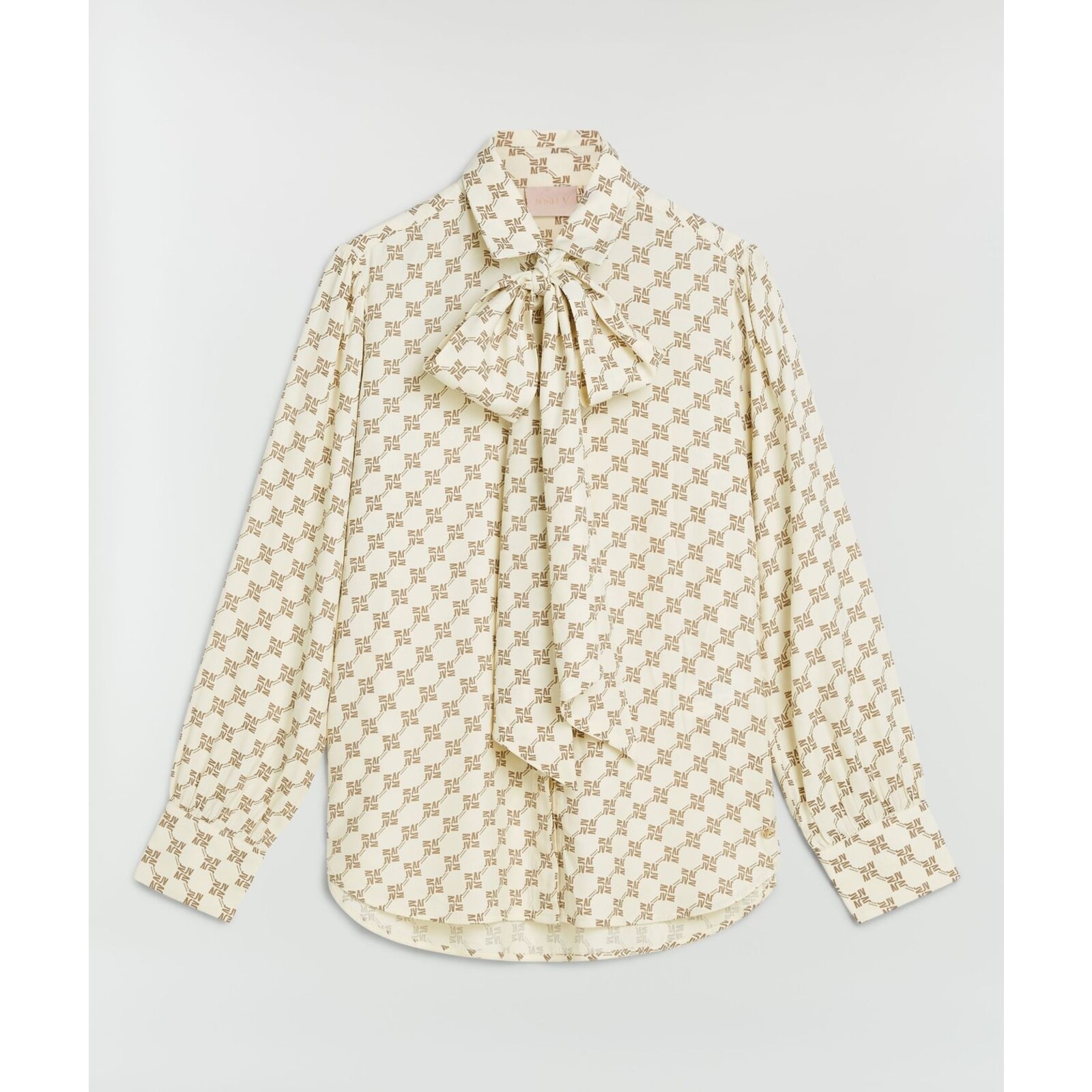 JoshV Blouse Sydney Light Ecru Light Mink JoshV
