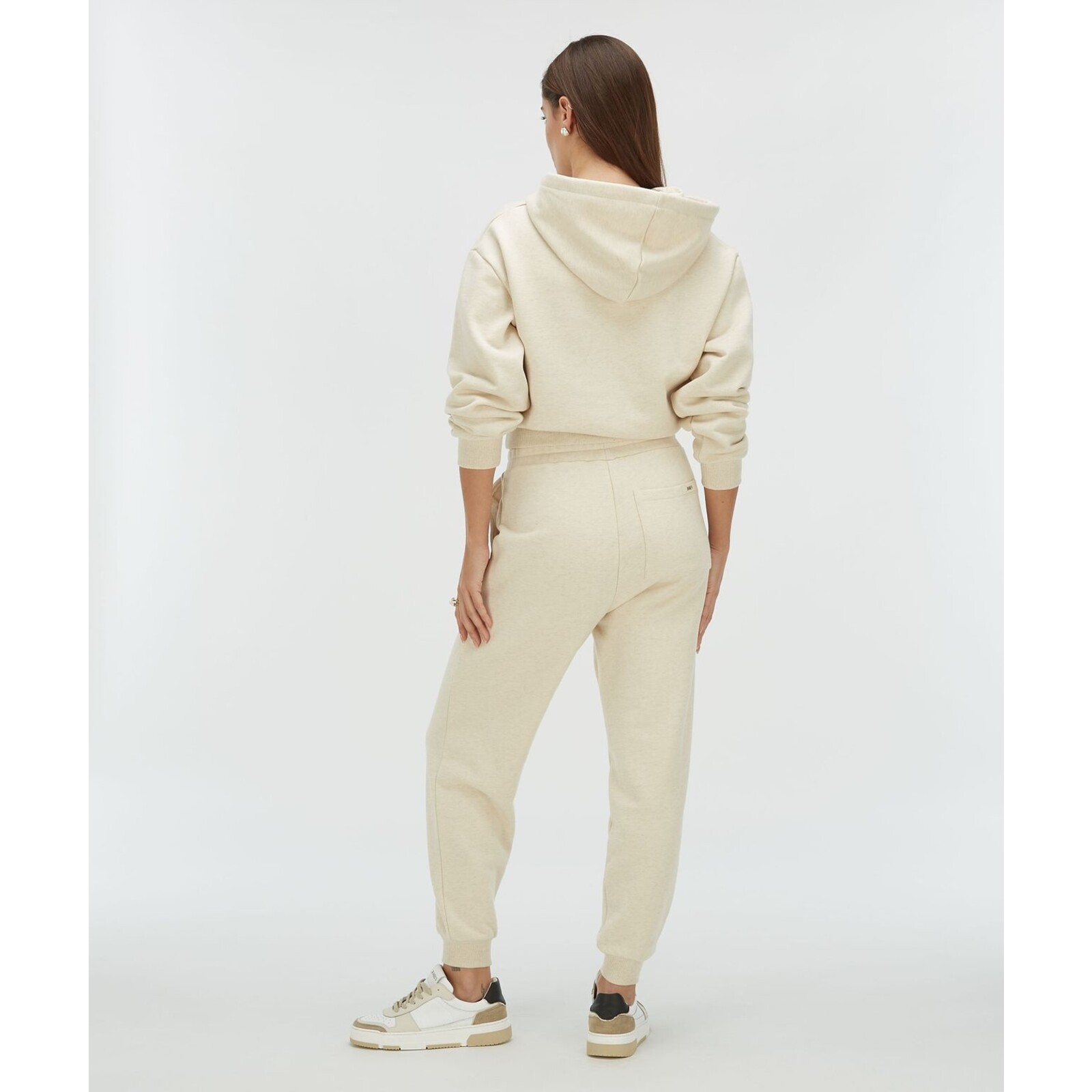JoshV JoggingsPants Preston Light Ecru Melange  JoshV