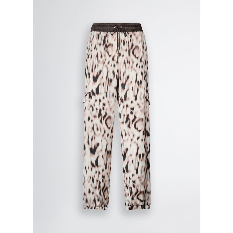 Pants Animal Print Beige Moro Liu Jo 1638