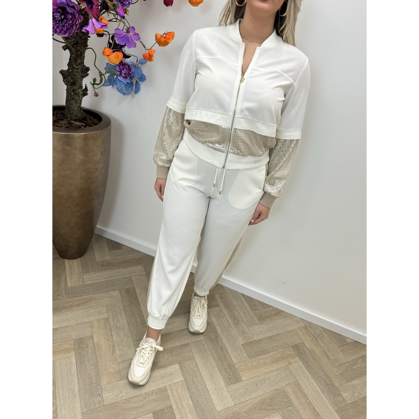 Liu-Jo Jacket Giacca Pailletten Beige Liu Jo 1612