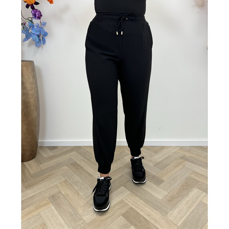 Pants Lungo Pailletten Black Liu Jo 1617