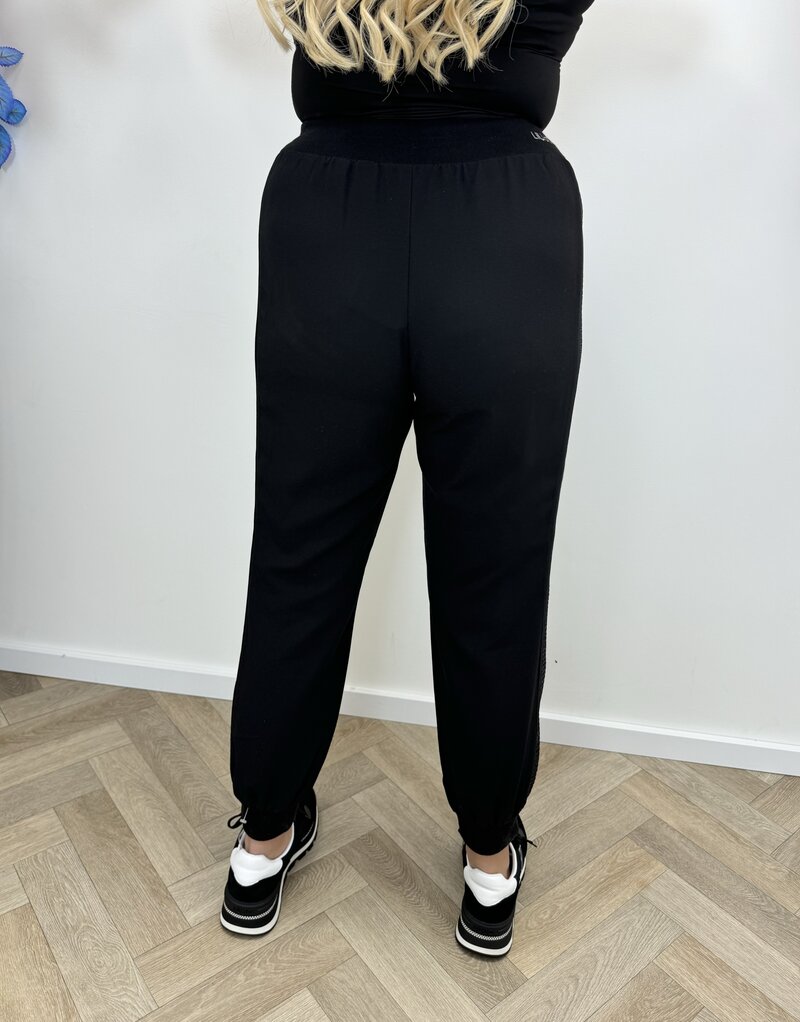 Pants Lungo Pailletten Black Liu Jo 1617