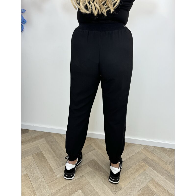 Pants Lungo Pailletten Black Liu Jo 1617