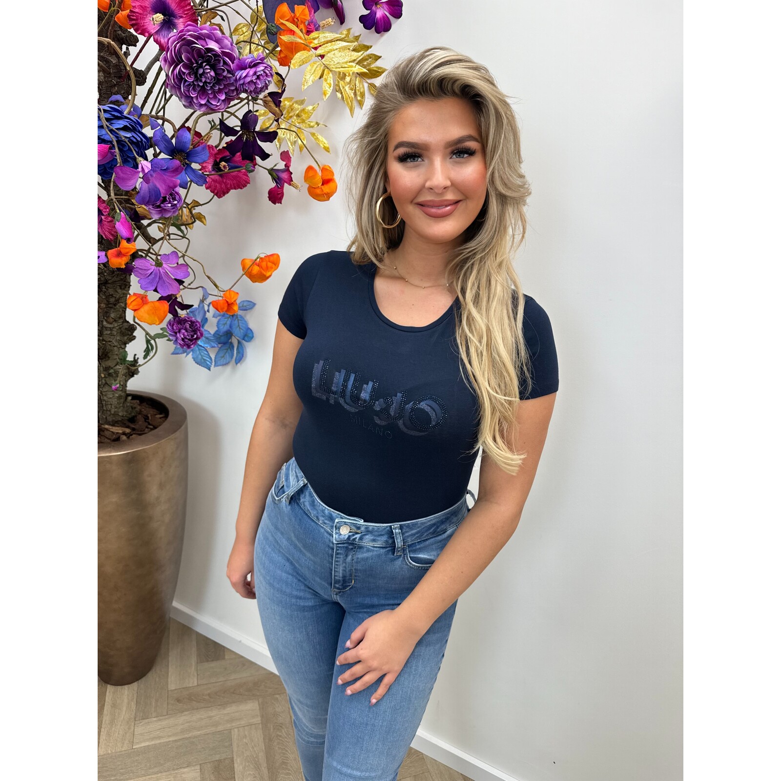 Liu-Jo T-shirt Moda Navy Liu Jo 1642