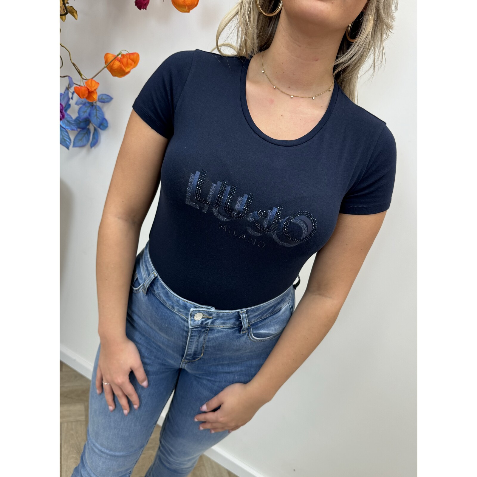Liu-Jo T-shirt Moda Navy Liu Jo 1642