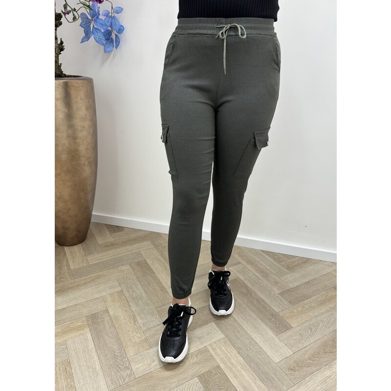 Cargo Broek Army HL479 WEB ONLY