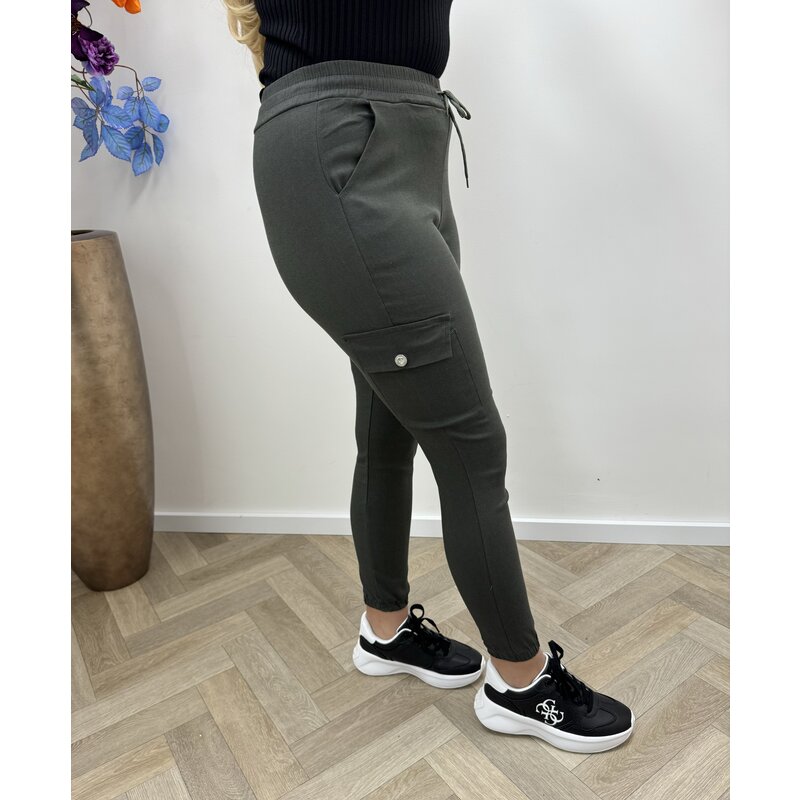 Cargo Broek Army HL479 WEB ONLY