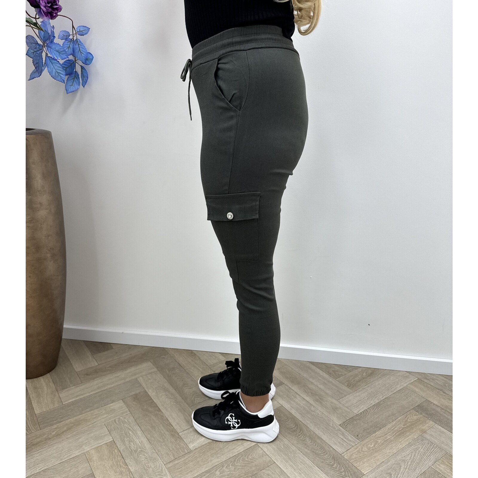 Cargo Broek Army HL479 WEB ONLY