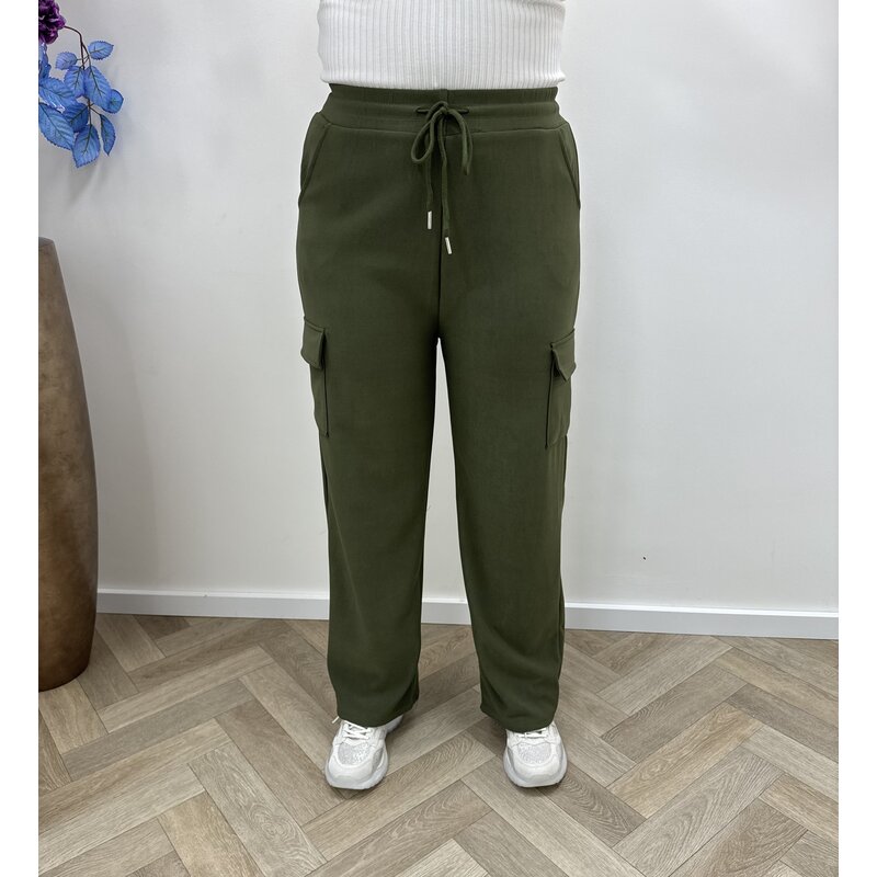 Cargo Straight Broek Army HL1099 WEB ONLY